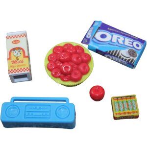 Barbie All Around Home Afternoon Snack Oreos Accessories Replacement Lot 2001